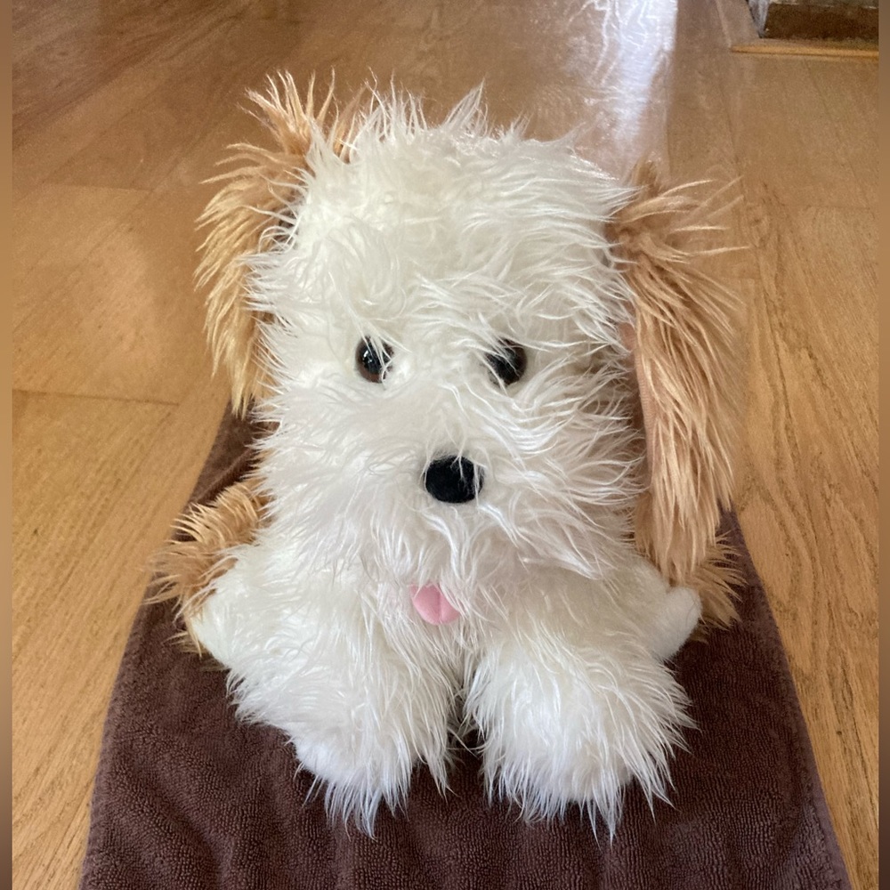 Stuffed toy dog